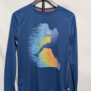 All in Motion Vibrant Blue Long Sleeve Tee